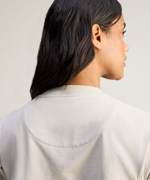 adidas by Stella McCartney(アディダスバイステラマッカートニー)の「TrueCasuals レギュラー スポーツウェア Tシャツ【adidas by Stella McCartney】 / アディダス adidas(Tシャツ/カットソー・レディース・ベージュ・SMALL/MEDIUM/LARGE/X-LARGE/XX-LARGE/X-SMALL/3XL)」の4枚目の写真