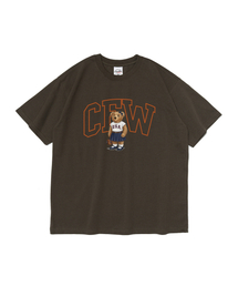 プレピベアグラフィック半袖Tシャツ(カーキ)