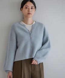 【名品シリーズ・イージーケア】ラクーンコンカーディガン