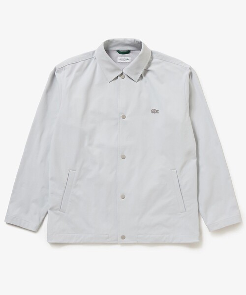 LACOSTE(ラコステ)の「ポリエステルピーチコーチジャケット(シャツ/ブラウス・メンズ・グレー/ブラック・38/39/40/41)」の8枚目の写真