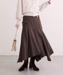 ラップ風イレヘムスカート
