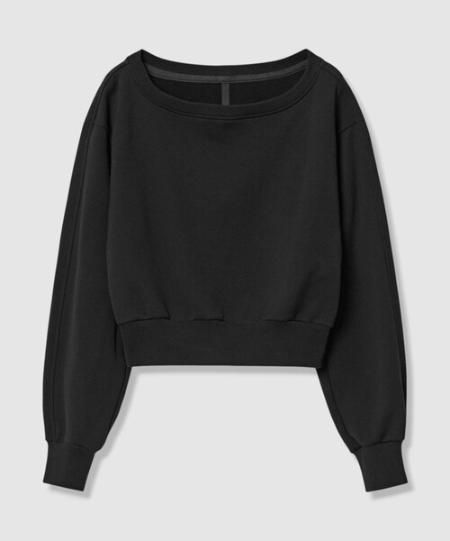 LOULOU WILLOUGHBY(ルルウィルビー)の「オフショルスエットプルオーバー(Tシャツ/カットソー・レディース・ボルドー・2)」の11枚目の写真