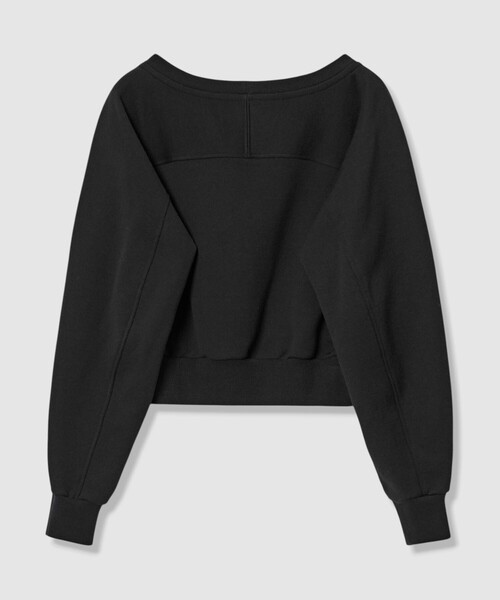 LOULOU WILLOUGHBY(ルルウィルビー)の「オフショルスエットプルオーバー(Tシャツ/カットソー・レディース・ボルドー・2)」の15枚目の写真