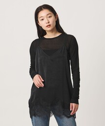 <MARW UNITED ARROWS>ドッキング レース キャミソール