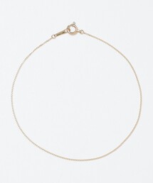 City Ambient Products（シティアンビエントプロダクツ）の「City Ambient Products: K10YG SLIM CHAIN BRACELET（ブレスレット）」