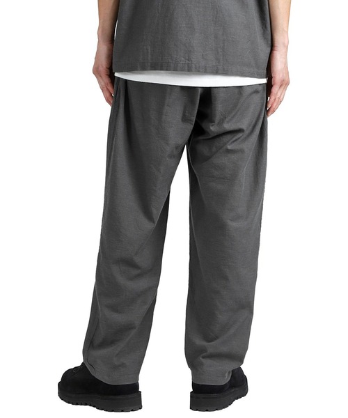 GOLD（ゴールド）の「GOLD / ゴールド：VAT DYE CHAMBRAY 1TUCK EASY PANTS：26A-GL42614[MUS]（その他パンツ・メンズ・グレー・M）」の10枚目の写真