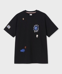 "Ink Works" エンブロイダリー Tシャツ / 263522 919T