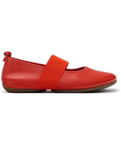 CAMPER（カンペール）の「[カンペール] RIGHT NINA / フラットシューズ（パンプス・レディース・レッド・24.0cm/25.0cm/22.5cm/23.5cm/23.0cm/25.5cm）」の2枚目の写真