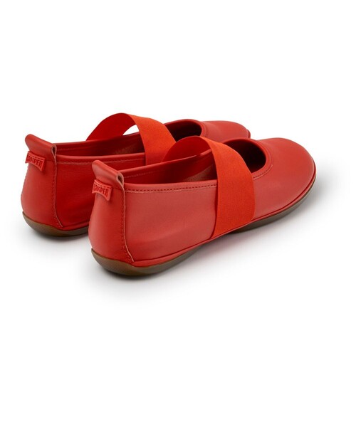 CAMPER（カンペール）の「[カンペール] RIGHT NINA / フラットシューズ（パンプス・レディース・レッド・24.0cm/25.0cm/22.5cm/23.5cm/23.0cm/25.5cm）」の3枚目の写真