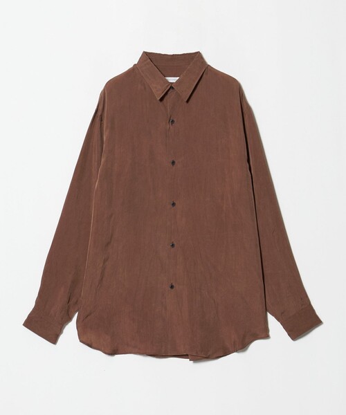 Kaptain Sunshine(キャプテン サンシャイン)の「<KAPTAIN SUNSHINE> CPR SHIRT/シャツ(シャツ/ブラウス・メンズ・ブラック/ワイン・4/3)」の2枚目の写真