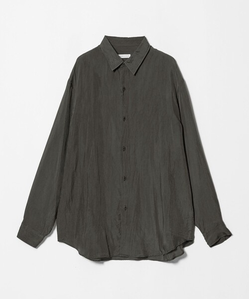 Kaptain Sunshine(キャプテン サンシャイン)の「<KAPTAIN SUNSHINE> CPR SHIRT/シャツ(シャツ/ブラウス・メンズ・ブラック/ワイン・4/3)」の1枚目の写真