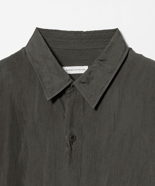 Kaptain Sunshine(キャプテン サンシャイン)の「<KAPTAIN SUNSHINE> CPR SHIRT/シャツ(シャツ/ブラウス・メンズ・ブラック/ワイン・4/3)」の8枚目の写真