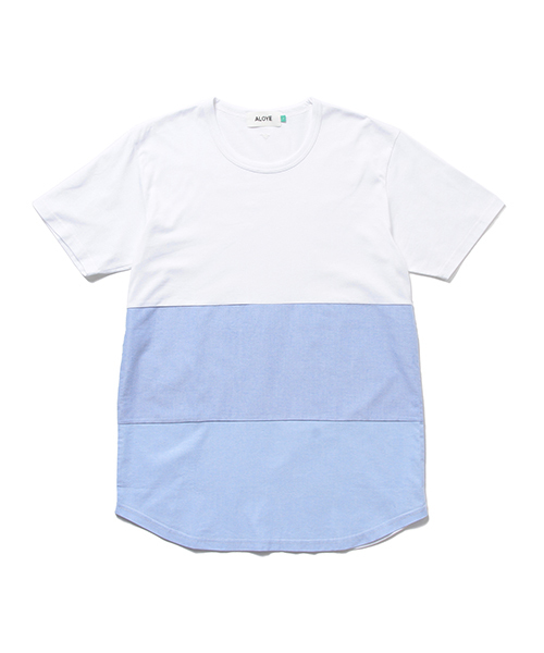 BEAMS T（ビームスティー）の「ALOYE×BEAMS T / 別注 Shirt Fabrics 16ss Tシャツ（Tシャツ/カットソー・メンズ・その他1/その他2/その他3/その他4・SMALL/LARGE/MEDIUM）」の2枚目の写真