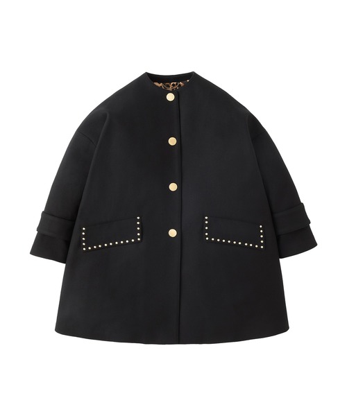 NEW HUMBIE NO COLLAR STUDS LEO（ステンカラーコート）｜Mackintosh