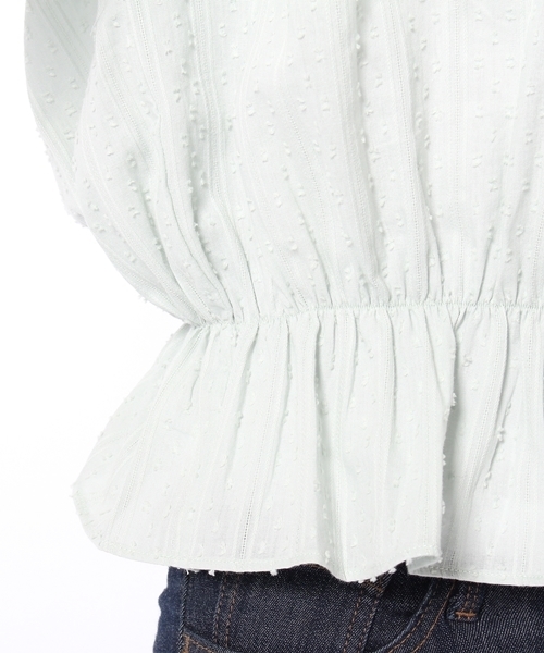 Chico（チコ）の「2WAYカラミチュニック（シャツ/ブラウス・レディース・ホワイト/モスグリーン/ブルー系その他・FREE）」の13枚目の写真