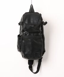 【NEW ERA/ニューエラ】スリングボディバッグ 12L シンセティックレザー ブラック