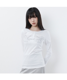 RL DOUBLE GUN LONG SLEEVE(WHITE)