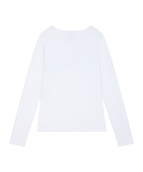LUVISTRUE(ラヴイズトゥルー)の「RL DOUBLE GUN LONG SLEEVE(WHITE)(Tシャツ/カットソー・レディース・その他・FREE)」の3枚目の写真