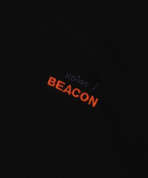 kolor BEACON(カラービーコン)の「26WBM-T01231(スウェット・メンズ・ブラック/レッド/セージグリーン・3/2/1)」の6枚目の写真