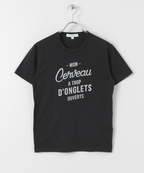 URBAN RESEARCH(アーバンリサーチ)の「ムーブドコットンクルーネックプリントTシャツ(Tシャツ/カットソー・メンズ・ブラック/グレー/ホワイト/ネイビー・LARGE/MEDIUM)」の3枚目の写真