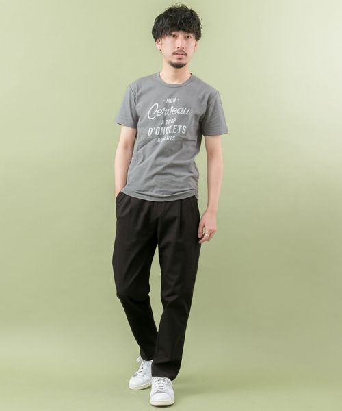 URBAN RESEARCH(アーバンリサーチ)の「ムーブドコットンクルーネックプリントTシャツ(Tシャツ/カットソー・メンズ・ブラック/グレー/ホワイト/ネイビー・LARGE/MEDIUM)」の15枚目の写真