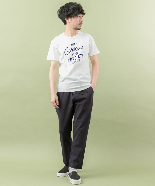 URBAN RESEARCH(アーバンリサーチ)の「ムーブドコットンクルーネックプリントTシャツ(Tシャツ/カットソー・メンズ・ブラック/グレー/ホワイト/ネイビー・LARGE/MEDIUM)」の10枚目の写真
