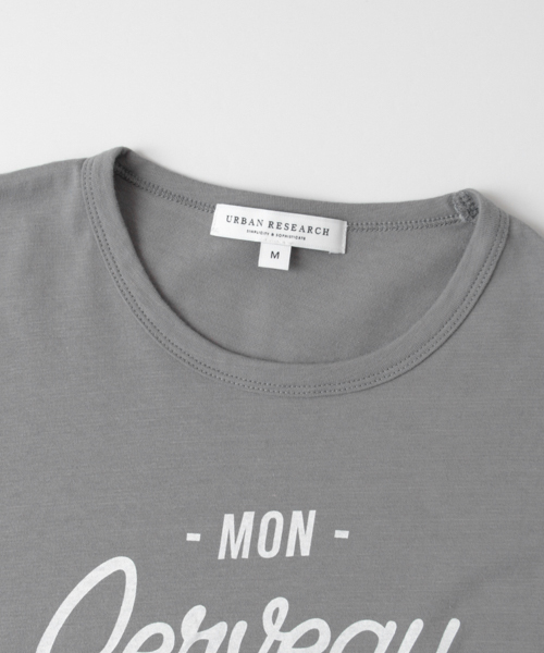 URBAN RESEARCH(アーバンリサーチ)の「ムーブドコットンクルーネックプリントTシャツ(Tシャツ/カットソー・メンズ・ブラック/グレー/ホワイト/ネイビー・LARGE/MEDIUM)」の19枚目の写真