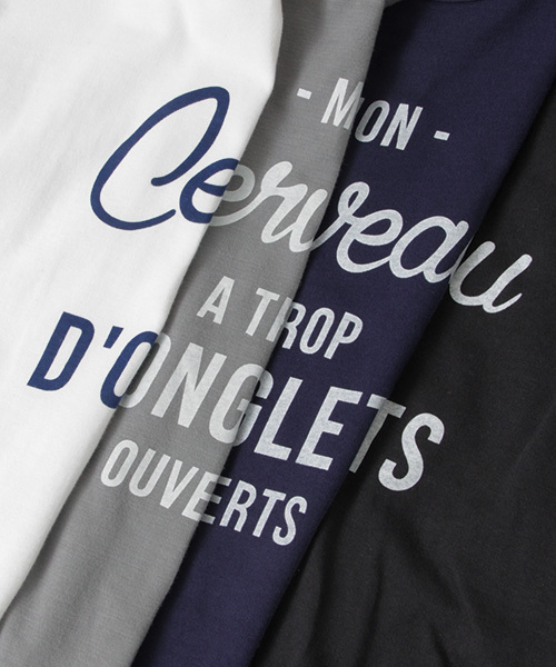 URBAN RESEARCH(アーバンリサーチ)の「ムーブドコットンクルーネックプリントTシャツ(Tシャツ/カットソー・メンズ・ブラック/グレー/ホワイト/ネイビー・LARGE/MEDIUM)」の7枚目の写真