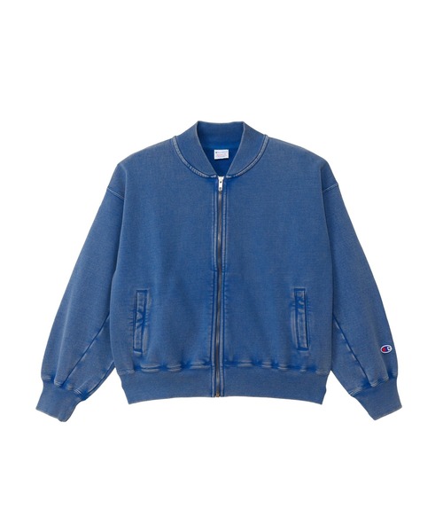 Champion(チャンピオン)の「【Champion/チャンピオン】レディース ジップスウェットカーディガン(スウェット・レディース・ブルー系その他3/ダークネイビー・MEDIUM/LARGE)」の2枚目の写真