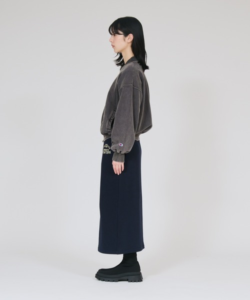 Champion(チャンピオン)の「【Champion/チャンピオン】レディース ジップスウェットカーディガン(スウェット・レディース・ブルー系その他3/ダークネイビー・MEDIUM/LARGE)」の7枚目の写真