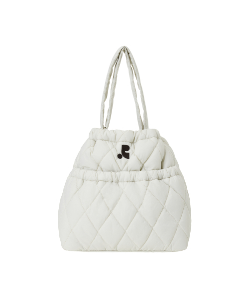 Rest&Recreation(レストアンドレクリエーション)の「QUILTED BUCKET BAG - IVORY(ショルダーバッグ・レディース・その他・ONE)」の1枚目の写真