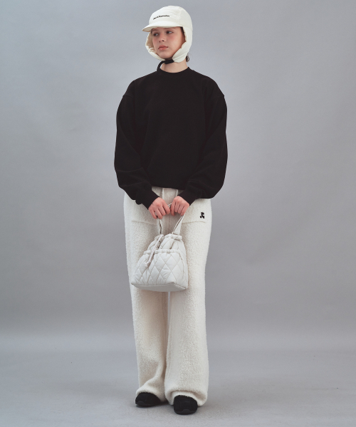 Rest&Recreation(レストアンドレクリエーション)の「QUILTED BUCKET BAG - IVORY(ショルダーバッグ・レディース・その他・ONE)」の5枚目の写真