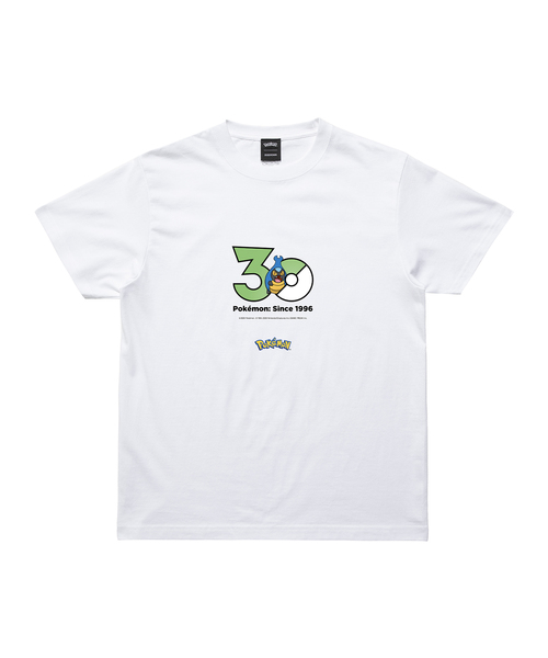 ZOZOSPOT(ゾゾスポット)の「Pokemon 30th Anniversary 1025 T-shirt 「カブルモ」(Tシャツ/カットソー・レディース・ホワイト・SMALL/MEDIUM/LARGE/X-LARGE/XX-LARGE/XXX-LARGE/100cm/110cm/120cm/130cm/140cm/150cm/160cm)」の1枚目の写真
