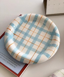 MANGROVE（マングローブ）の「チェック柄プレート（食器）」
