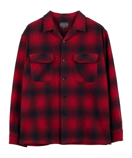 PENDLETON(ペンドルトン)の「PENDLETON/ペンドルトン シャギーオープンカラーシャツ(シャツ/ブラウス・メンズ・ブルー/レッド/ブラウン/グレー・MEDIUM/X-LARGE/LARGE)」の4枚目の写真