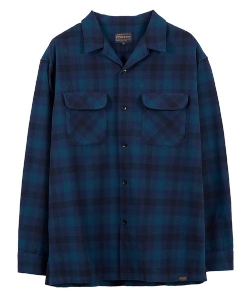 PENDLETON(ペンドルトン)の「PENDLETON/ペンドルトン シャギーオープンカラーシャツ(シャツ/ブラウス・メンズ・ブルー/レッド/ブラウン/グレー・MEDIUM/X-LARGE/LARGE)」の3枚目の写真