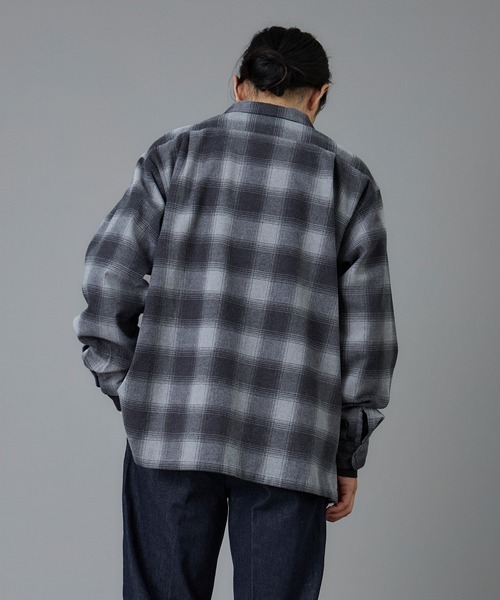 PENDLETON(ペンドルトン)の「PENDLETON/ペンドルトン シャギーオープンカラーシャツ(シャツ/ブラウス・メンズ・ブルー/レッド/ブラウン/グレー・MEDIUM/X-LARGE/LARGE)」の10枚目の写真