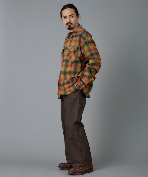 PENDLETON(ペンドルトン)の「PENDLETON/ペンドルトン シャギーオープンカラーシャツ(シャツ/ブラウス・メンズ・ブルー/レッド/ブラウン/グレー・MEDIUM/X-LARGE/LARGE)」の13枚目の写真