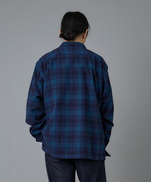 PENDLETON(ペンドルトン)の「PENDLETON/ペンドルトン シャギーオープンカラーシャツ(シャツ/ブラウス・メンズ・ブルー/レッド/ブラウン/グレー・MEDIUM/X-LARGE/LARGE)」の17枚目の写真