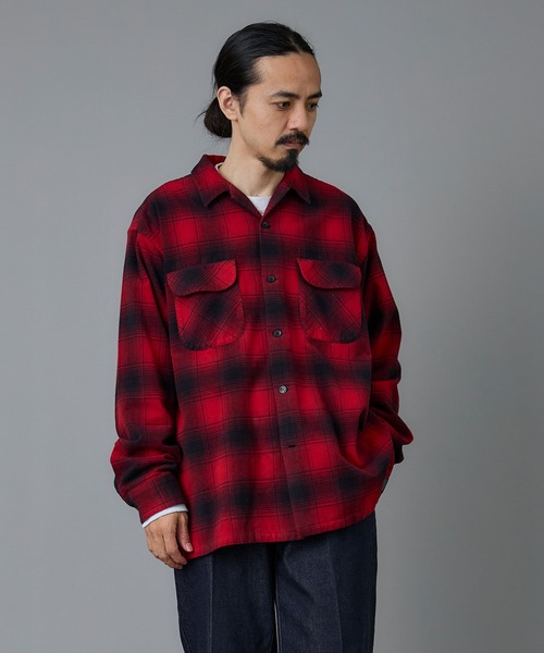 PENDLETON(ペンドルトン)の「PENDLETON/ペンドルトン シャギーオープンカラーシャツ(シャツ/ブラウス・メンズ・ブルー/レッド/ブラウン/グレー・MEDIUM/X-LARGE/LARGE)」の19枚目の写真