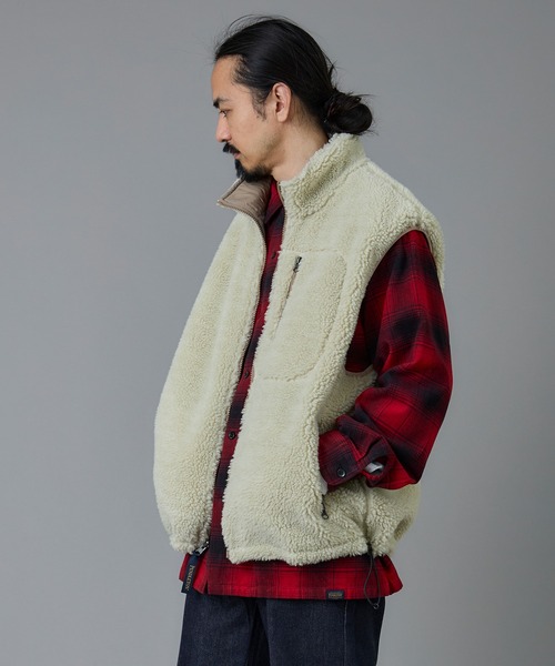 PENDLETON(ペンドルトン)の「PENDLETON/ペンドルトン シャギーオープンカラーシャツ(シャツ/ブラウス・メンズ・ブルー/レッド/ブラウン/グレー・MEDIUM/X-LARGE/LARGE)」の22枚目の写真