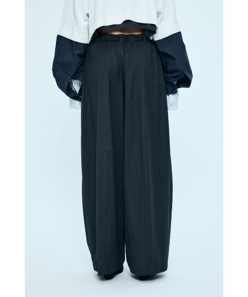 nagonstans(ナゴンスタンス)の「oval wide pants(その他パンツ・レディース・チャコールグレー/ダークネイビー・MEDIUM/SMALL)」の6枚目の写真