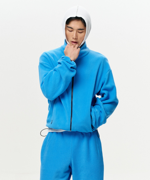 ERA(エラ)の「UNISEX ERA POLAR FLEECE ZIP-UP - CAPRI BLUE(その他アウター・レディース・その他・SMALL/MEDIUM/LARGE)」の8枚目の写真
