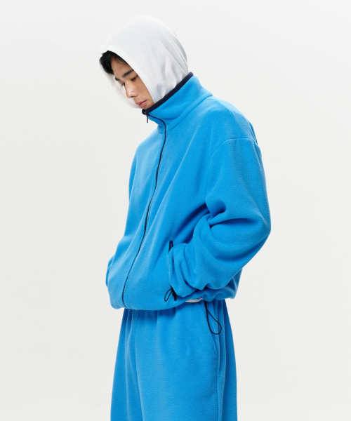 ERA(エラ)の「UNISEX ERA POLAR FLEECE ZIP-UP - CAPRI BLUE(その他アウター・レディース・その他・SMALL/MEDIUM/LARGE)」の9枚目の写真