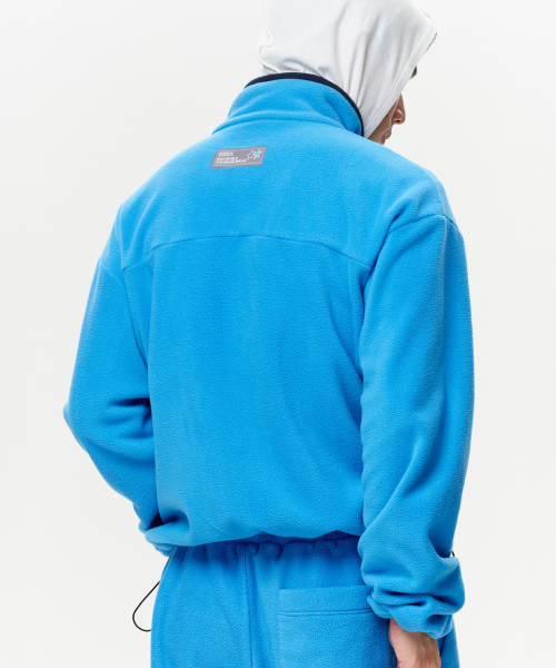ERA(エラ)の「UNISEX ERA POLAR FLEECE ZIP-UP - CAPRI BLUE(その他アウター・レディース・その他・SMALL/MEDIUM/LARGE)」の10枚目の写真
