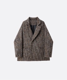 U:UME（ユーム）の「Multicolor Tweed Double Breasted Jacket（テーラードジャケット）」