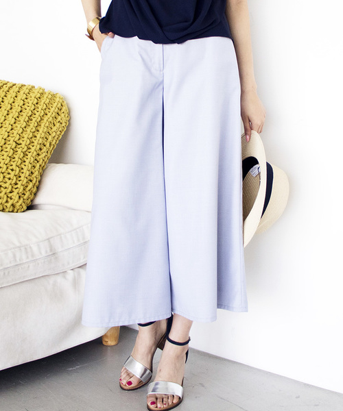 N.（N. Natural Beauty Basic）（エヌエヌナチュラルビューティーベーシック）の「テンセルSET UP（その他パンツ・レディース・ピンク/ネイビー/ブルー・SMALL/MEDIUM）」の15枚目の写真