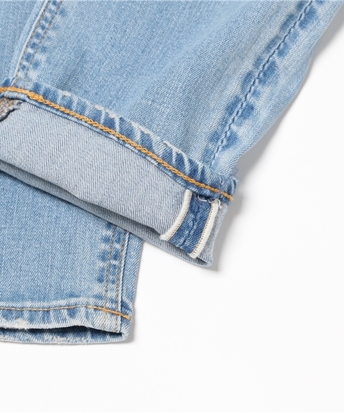 SLY（スライ）の「TEMPLE CRASH JW ANKLE SLIM-C（デニムパンツ・レディース・ライトブルー・26inch/25inch/24inch/23inch/27inch）」の3枚目の写真
