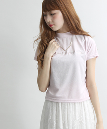 WEGO/パイルハイネックTシャツ