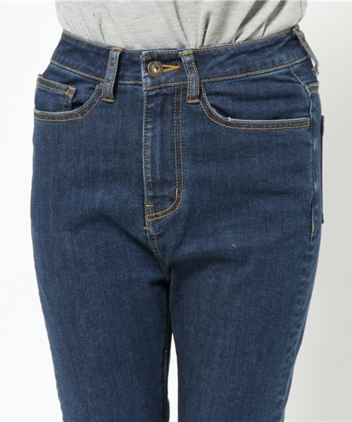 N.（N. Natural Beauty Basic）（エヌエヌナチュラルビューティーベーシック）の「ストレッチフリンジスキニー（デニムパンツ・レディース・ブラック/ネイビー/ブルー・MEDIUM/SMALL）」の7枚目の写真